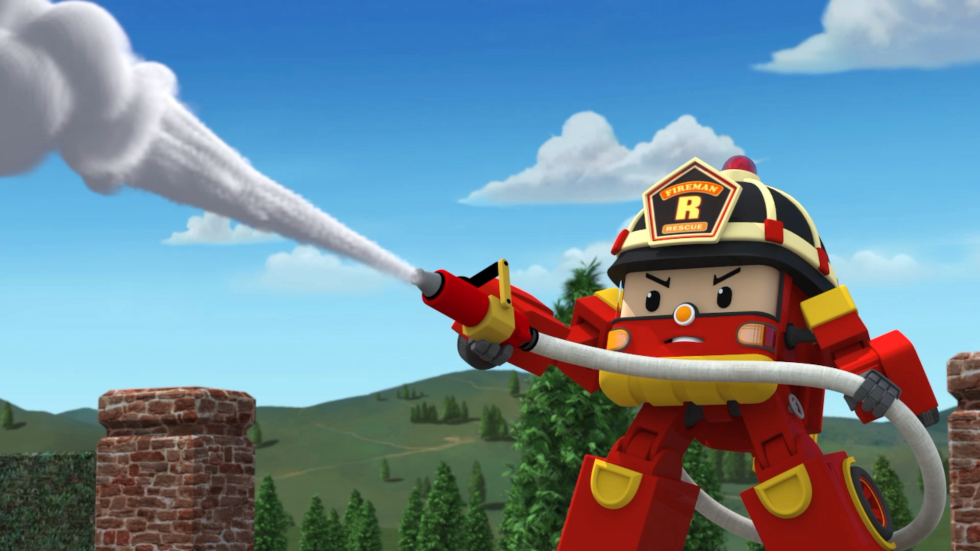 Robocar poli hot sale fire